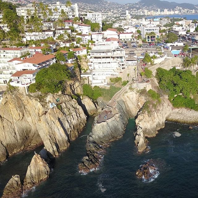 La Quebrada desde las alturas