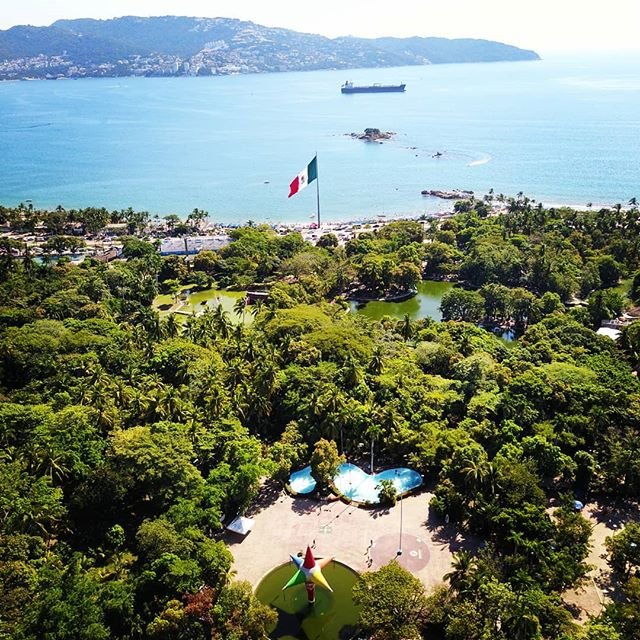 Parque Papagayo desde la alturas