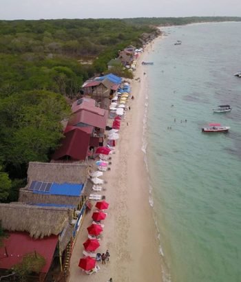 Playa Blanca en Isla Baru