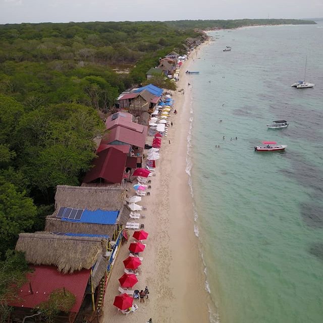 Playa Blanca en Isla Baru