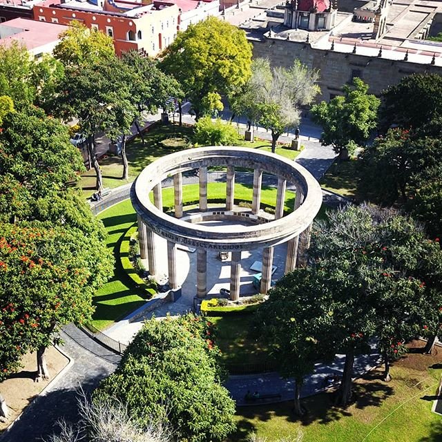 La Rotonda de los jaliscienses ilustres en Guadalajara