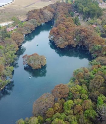 Lago camecuaro en Michoacán