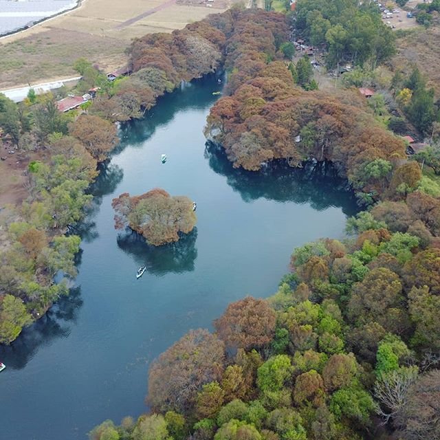 Lago camecuaro en Michoacán 