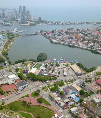 Cartagena desde el castillo de San Felipe