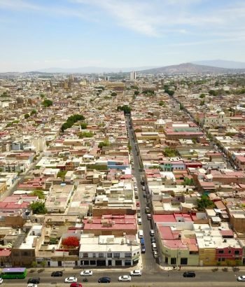 Vista del centro de Guadalajara desde el parque Alcalde