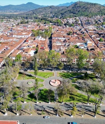 Plaza Grande en Patzcuaro