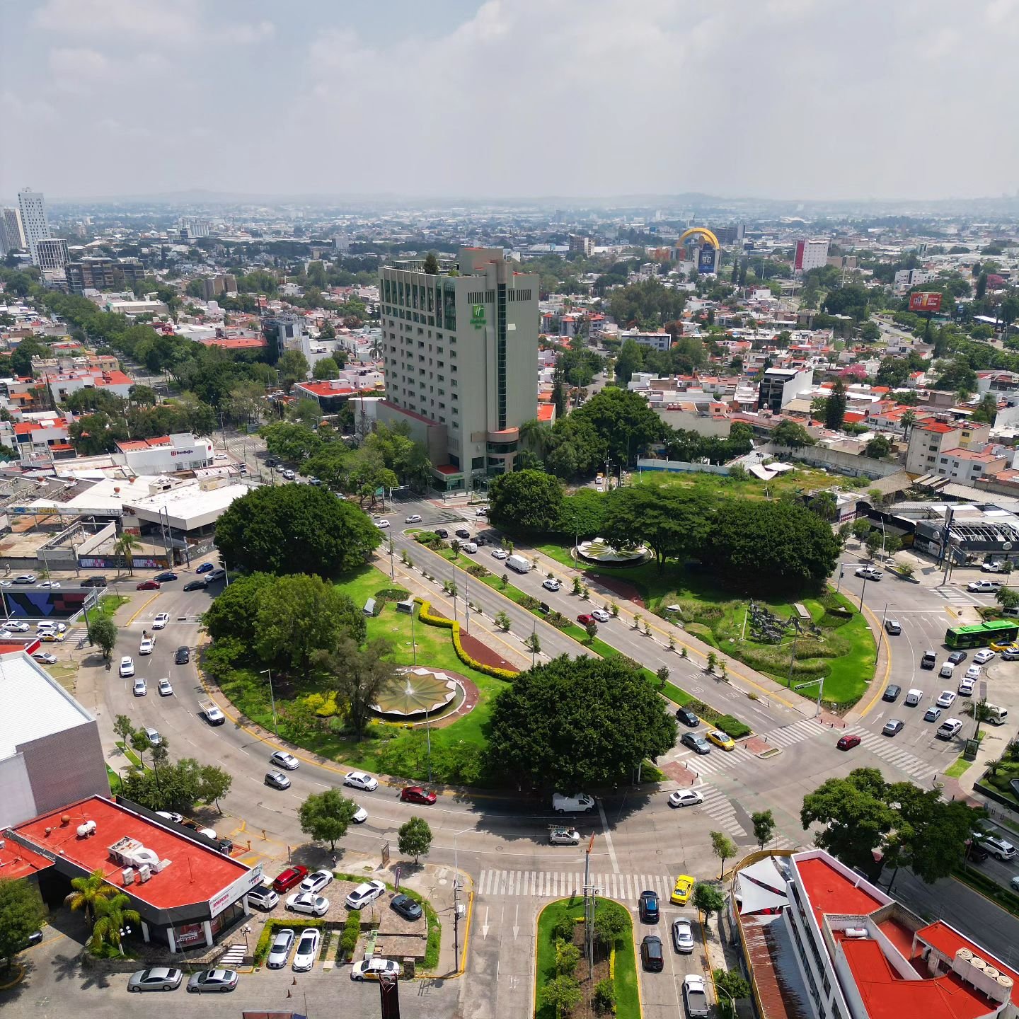 Glorieta de los Caballos en Guadalajara